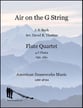 AIR ON THE G STRING FLUTE QUARTET P.O.D. cover